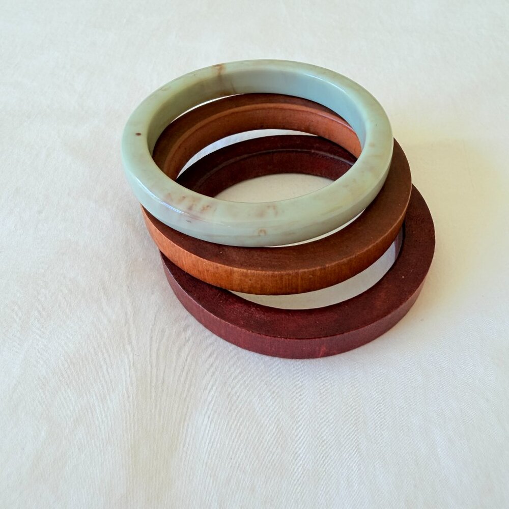 Zara Stackable Bangles (Set Of 3) - image 3
